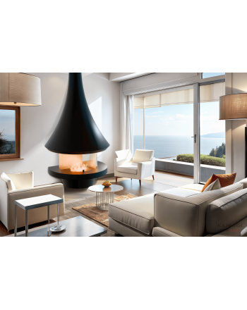 Пристенный камин AVES 12 ВЕНЕЦИЯ