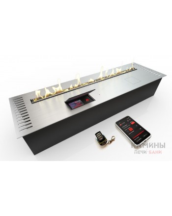 Автоматический биокамин ZeFire М 1000 шлифованный с ДУ (ZeFire)