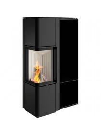 Печь-камин Spartherm Cubo L с широким отсеком