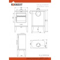 Печь-камин EVEREST B7