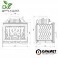 Каминная топка KAWMET W17 Dekor 12.3 kW EKO Каминная топка KAWMET W17 Dekor 12.3 kW EKO