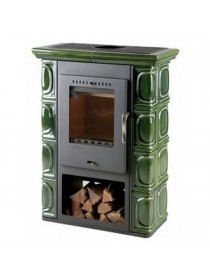 Печь BORGHOLM Keramik, оливково-зеленая (Thorma)