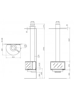 Печь-камин Rocal RONDE FRONTAL
