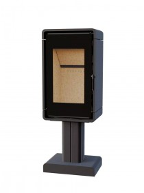 Камин Астов КУБ (ПК 4581) (МЕТ. НА НОГЕ)