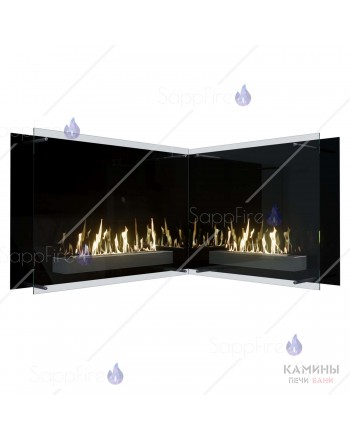  Биокамин Wall Street U Full Glass (SappFire)