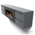 Тумба с биокамином Firelight BFP/P-1700 lux графит Тумба с биокамином Firelight BFP/P-1700 lux графит