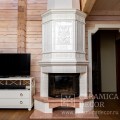 Облицовка Честер для камина с призматической топкой
