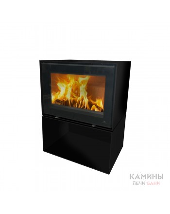 Печь-камин Jydepejsen Zeta Freestanding Black