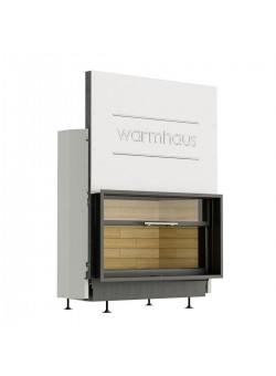 Каминная топка с прямым стеклом FLAT 100/57h