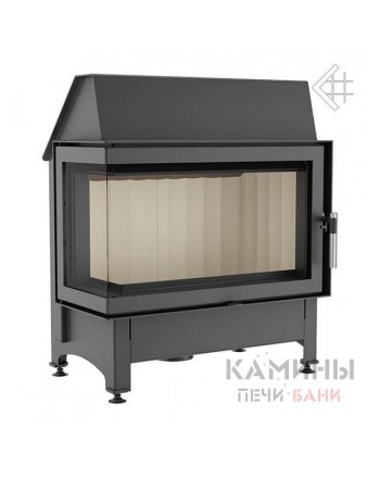Каминная топка Kratki Zibi/L/BS (угловое стекло слева)