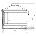 Каминная топка KFD ECO iLUX 90 Каминная топка KFD ECO iLUX 90