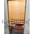 Стеклянная дверь для бани бронза Doorwood 8 мм