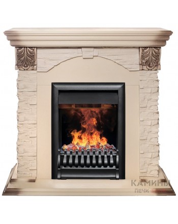 Электрокамин RealFlame Dublin Lux WT с Oregan 3D