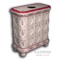 Изразцовый камин Медальон КимрПечь центральный Роспись Изразцовый камин Медальон КимрПечь центральный Роспись