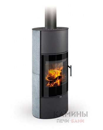 Печь-камин Romotop стальная LAREDO A02 камень