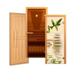 Двери для бани и сауны в парилку