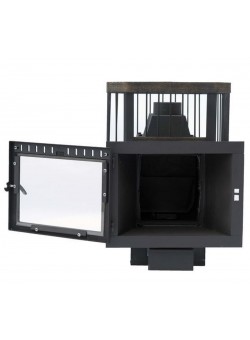 Печь Сибирь-24 с панорамной дверцей