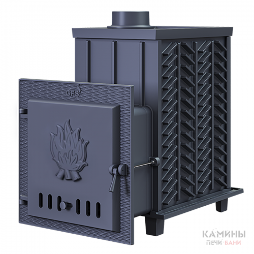 Печь для бани GFS Гефест ЗК 25 из чугуна Печь для бани GFS Гефест ЗК 25 из чугуна