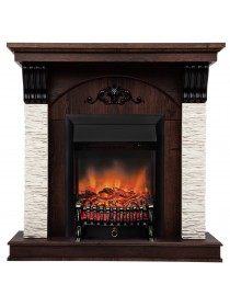 Электрокамин Corfino NT с очагом Fobos Lux Black RC