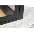 Пристенный угловой камин LOFT - 23 с рамочным остеклением  Пристенный угловой камин LOFT - 23 с рамочным остеклением