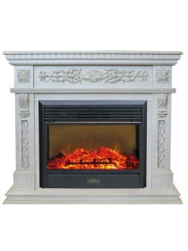 Электрокамин RealFlame Estella 26 WT с MoonBlaze S LUX BL