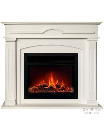 Электрокамин RealFlame Mirra 26 WT с MoonBlaze S LUX BL