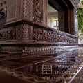 Комплект каминной облицовки Честер. Цвет: Шоколад