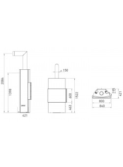 Печь-камин Austroflamm Lounge Xtra