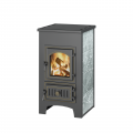  Печь-камин Печь-Камин ВЕЗУВИЙ ПК-01 (270) талькохлорит 9 кВт (150 м3) Ø 115 мм