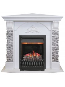 Электрокамин RealFlame Athena Corner GR с Oregan 3D