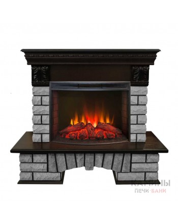 Электрокамин RealFlame Country Lux Rock 25 AO с Evrika 25,5