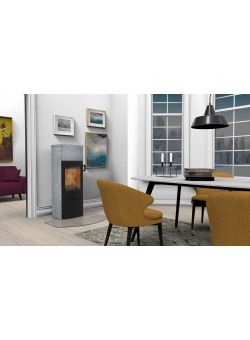 Печь-камин Lotus MONDO 3M Indian Night