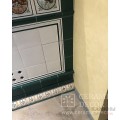 Изразцовая облицовка изразцами "Охота" топки Астов М700