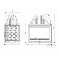 Каминная топка Invicta 800 Grande Vision Double Face Каминная топка Invicta 800 Grande Vision Double Face