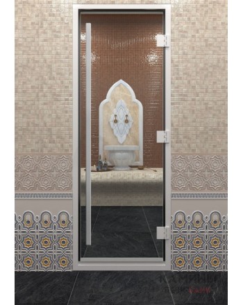 Дверь Doorwood Хамам Престиж Прозрачное