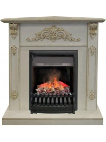 Электрокамин RealFlame Anita corner WT (g) с Oregan 3D