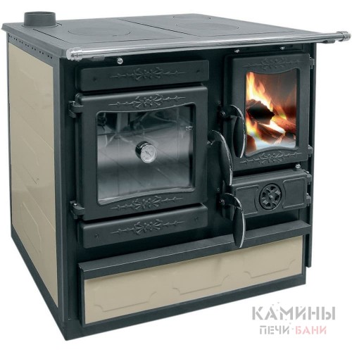 Печь-камин Guca GULIVER THERMO с плитой и водяным контуром Печь-камин Guca GULIVER THERMO с плитой и водяным контуром