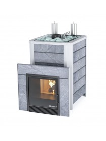 Печь ИзиСтим Ялта 25 К В КАМНЕ