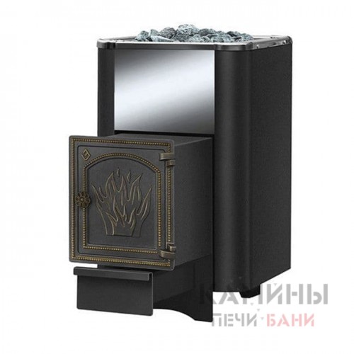 Печь для бани Сенсация 16 Антрацит (ДТ-4) из чугуна