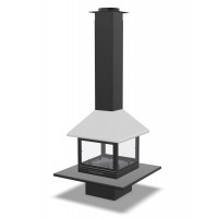 Дровяной камин Traforart Vulcano Central Enclosure