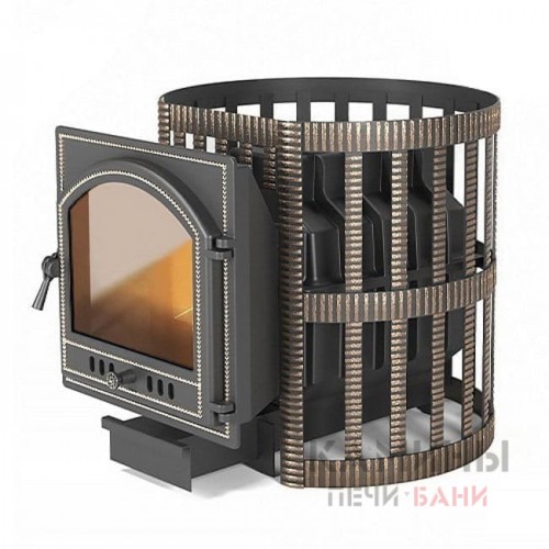 Чугунная печь ВЕЗУВИЙ Легенда Ретро Ковка 24 (205)
