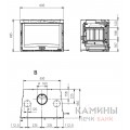 Каминная топка La Nordica Inserto 70 H49 Ventilato Каминная топка La Nordica Inserto 70 H49 Ventilato