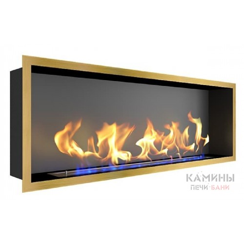 Биокамин Flagman 1300 латунный (Zefire)