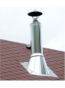 Зонт на сэндвич трубу 