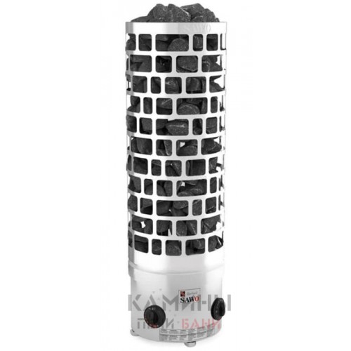 Печь для бани SAWO Aries Круглая 6 кВт встроенный блок для бани и сауны