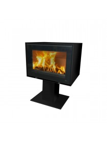 Печь-камин Jydepejsen Zeta Base Black