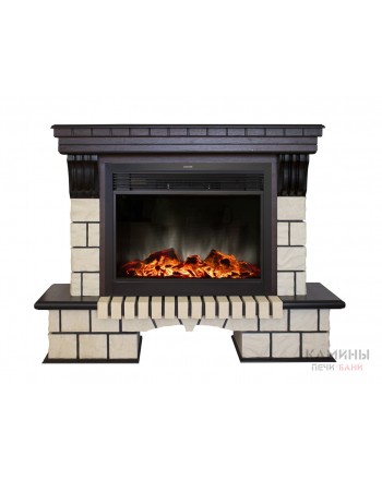 Электрокамин Real Flame Stone 26 AO с Moonblaze Lux BL S