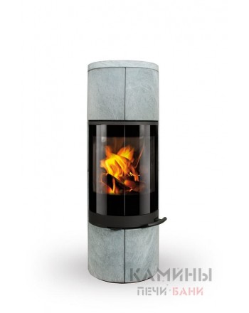 Печь-камин Romotop стальная Soria 02 камень
