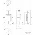 Печь-камин Defro Home Orion KRM 2.0