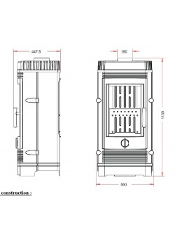 Чугунная печь Invicta Gomont